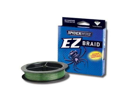 Spiderwire Ez Braid Moss Green 110 Yds. - 10 Lbs., Braid 