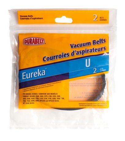 Courroies pour Eureka AS-2000 série Aspirateurs Verticaux longue vie Ceintures 4-Pack 