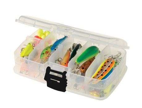  Double Sided Fishing Tackle Box - 12 Grids Placing Bait Plastic  Tackle Box Organizer Waterproof Portable Fishing Gear Storage Container for  Outdoor Pool Yellow : Sports & Outdoors