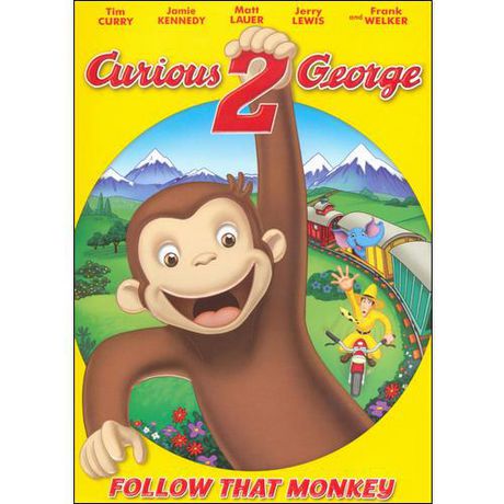 curious george dvd monkey follow target ca walmart just animation movies