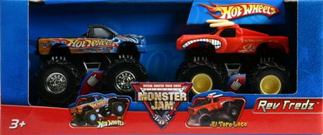 hot wheels monster jam rev tredz