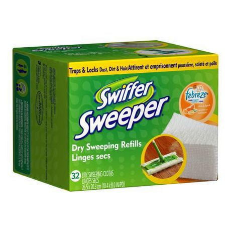 Swiffer Dry Cloth Refills 32ct - Fresh Citrus | Walmart.ca