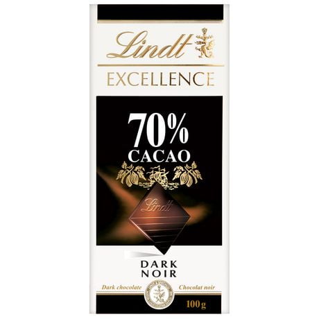 Lindt Excellence 70% Cacao Dark Chocolate Bar | Walmart Canada