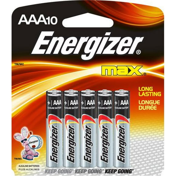 Piles AAA MAXMD d'EnergizerMD