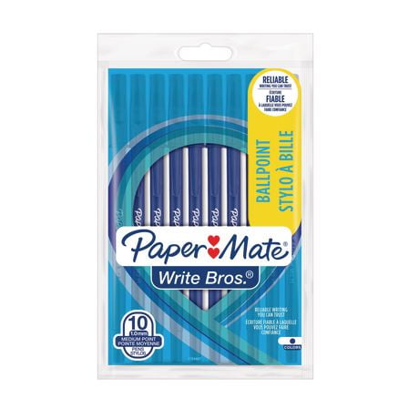 Paper Mate Write Bros Ball Point Pens, Blue, 10-pk, Reliable and affordable pens!