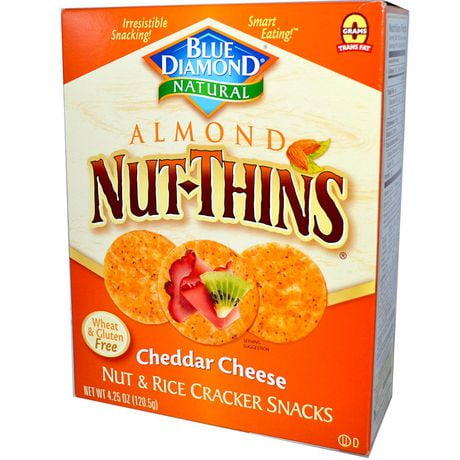 Blue Diamond Cheddar Nut Thins | Walmart Canada