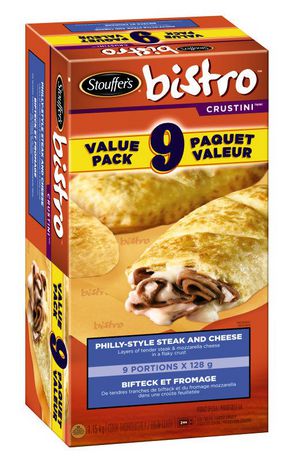 Stouffer's Bistro Crustini Philly Steak & Cheese 9pk at Walmart.ca