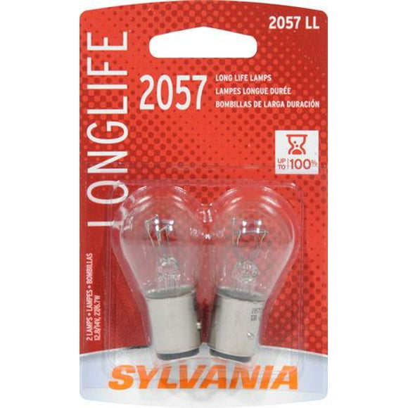 SYLVANIA 2057LL Long Life Automotive Miniature Bulb