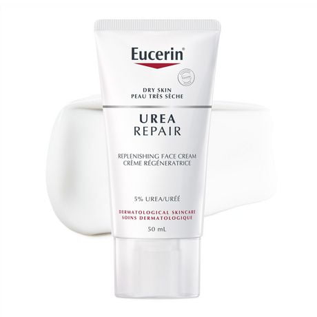 Crème régénératrice pour le visage 5 % d'Urée d'EUCERIN  pour peau sèche à très sèche 50 ml