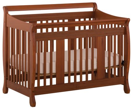 Stork Craft Deborah Fixed Side Convertible Crib Cognac At Walmart