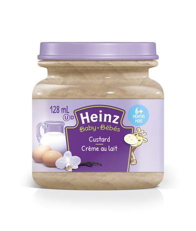 heinz egg custard baby food