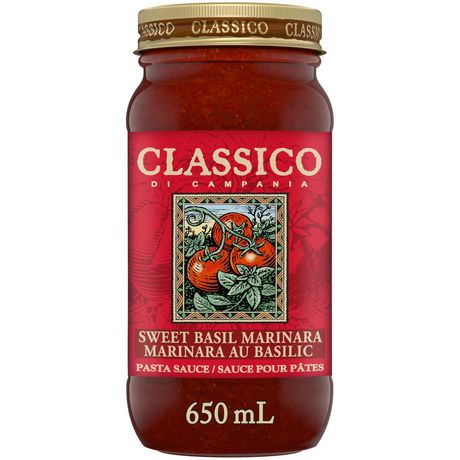 Classico Di Campania Sweet Basil Marinara Pasta Sauce Walmart Canada