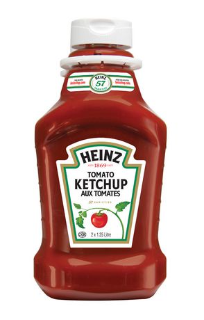 Heinz Tomato Ketchup - 2x1.25L International Version