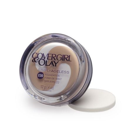 foundation ageless simply wrinkle defying instant covergirl olay walmart