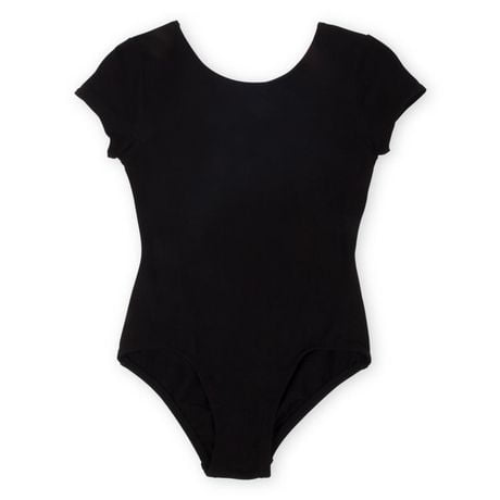 George Girls' Basic Short Sleeve Scoop Neck Leotard | Walmart Canada