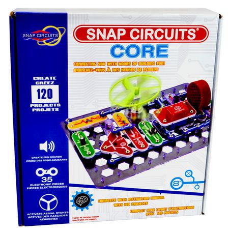 Snap Circuits Core Educational Electrical Circuit Construction Toy ...