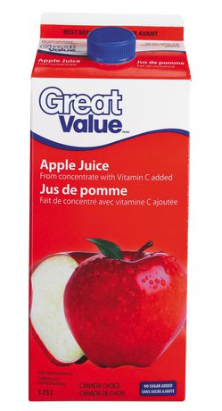 apple juice concentrate no sugar added