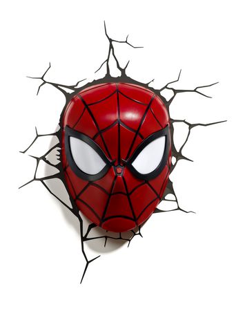 Marvel Spiderman Mask 3D Light | Walmart Canada