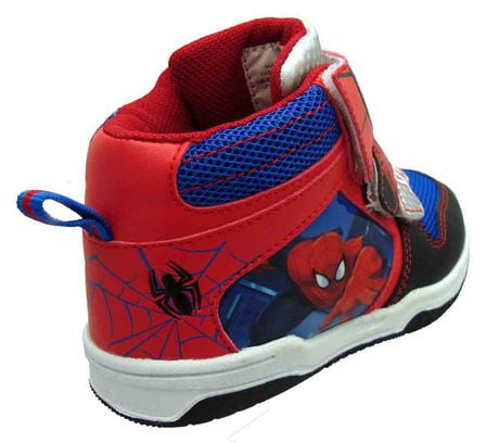 spiderman high top shoes