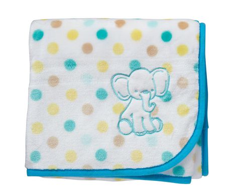 Couverture George Pour Bebe A Motif D Elephant Avec Applique Walmart Canada