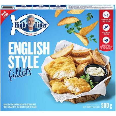 High Liner English Style Fish Fillets in Batter 500 G | Walmart Canada