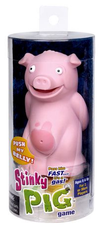 Stinky Pig Game Playmonster Pink