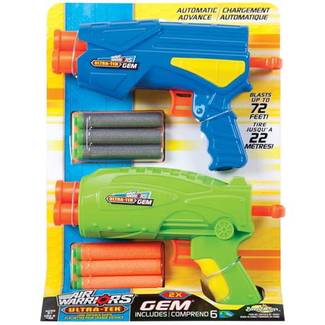 Air Warriors Ultra-Tek Gem 2-Pack Dart Blaster Set | Walmart Canada