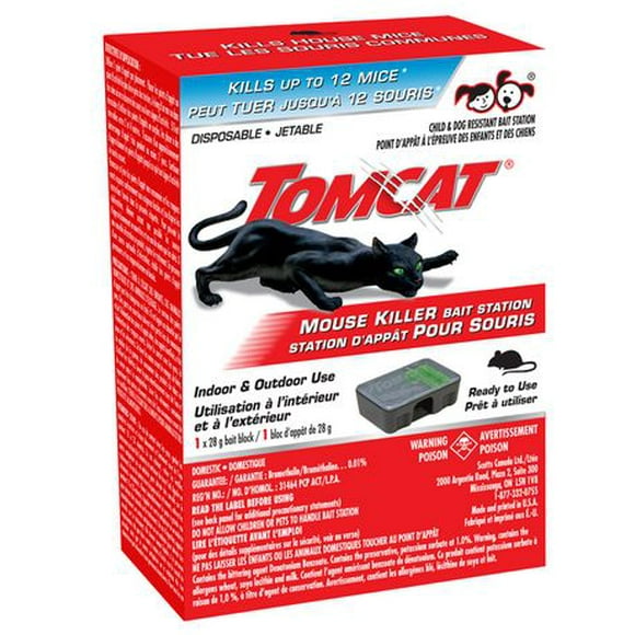 Tomcat Mouse Killer Disposable Bait Station
