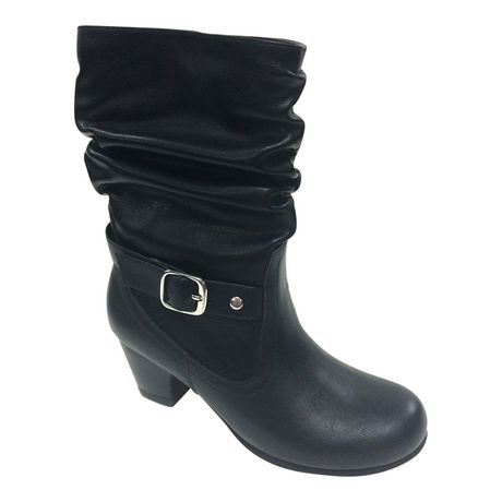 George Girl's Heeled Slouch Boot | Walmart Canada