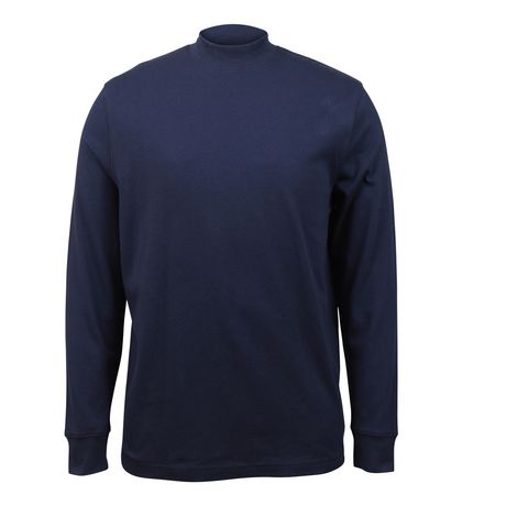 George Men's Long Sleeve Mock Neck Top | Walmart.ca