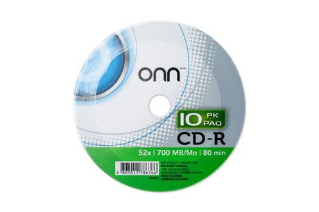 CD-R 10 PACK SHRINK WRAP - image 1 of 2