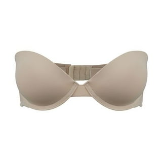 Strapless Sticky Bra Invisible Rabbit Nippless Covers Sticky Boobs Silicone  Adhesive Bra Beige 