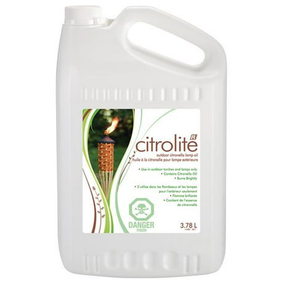 Recochem - Outdoor Citronella Lamp Oil, Citrolite, 3.78 L