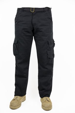Wrangler Jeans Co. Men's Belted Cargo Jeans | Walmart Canada