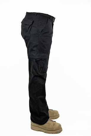 walmart wrangler black cargo pants