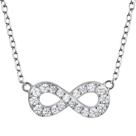 PAJ Sterling Silver Infinity Necklace | Walmart Canada