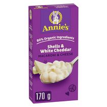 Annie's Homegrown Macaroni & Cheese Shells & White Cheddar