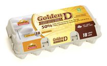 JauneDoré Golden D gros oeufs enrichis de vitamine D