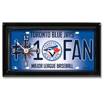 Horloge murale Blue Jays de Toronto MLB de GTEI