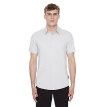 Chemise manches courtes pour homme Dark Black