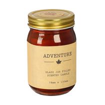 The True North Explore Glass Jar Filled Scented Candle