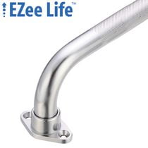 Barre d'appui chromée striée - Ezee Life