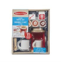 melissa and doug coffee maker set