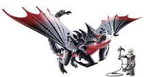 PLAYMOBIL TODBRINGER UND Grimmel (70039) Dragon Dragons Drachenzähmen