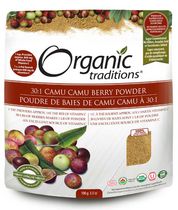 Poudre de baies de camu camu à 30/1 d'Organic Traditions