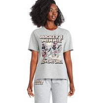 Disney Women's Mickey and Minnie Mouse Tee, Sizes XS-XL