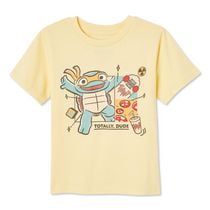 Teenage Mutant Ninja Turtles Toddler Boys' Short Sleeve Tee, Sizes 2T-5T