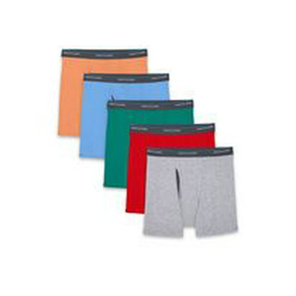 Fruit of the Loom Boys CoolZone Boxer Briefs, 5-Pack, Sizes S - XL