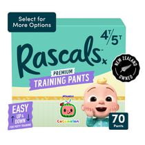 Rascals CoComelon Training Pants - Jumbo Box, Unisex, Sizes 2T-6T (Select for More Options)