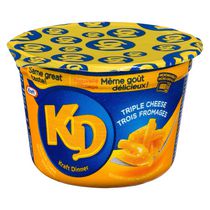 Bol de macaroni et fromage à trois fromages de Kraft